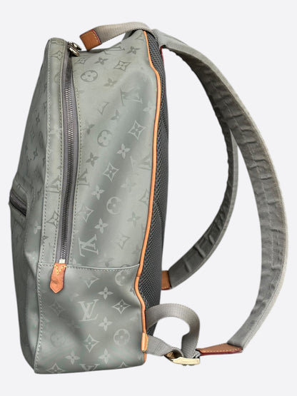 Louis Vuitton Silver Titanium Monogram Backpack