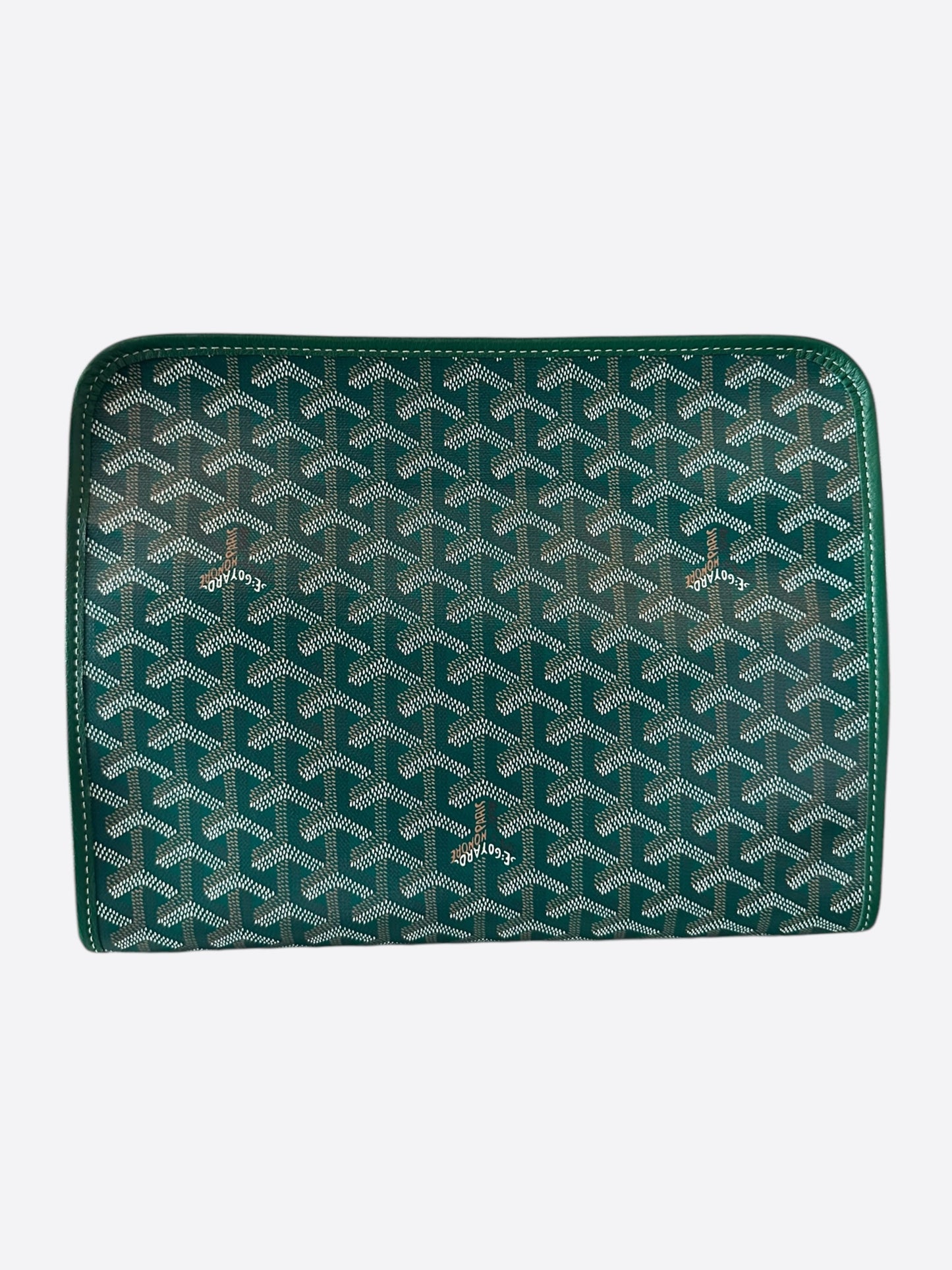 Goyard Green Jouvence GM Toiletry Bag