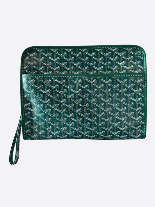 Goyard Green Jouvence GM Toiletry Bag