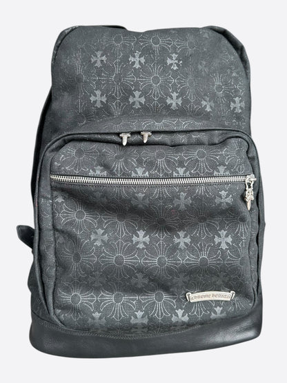 Chrome Hearts Black Cross Jacquard Backpack