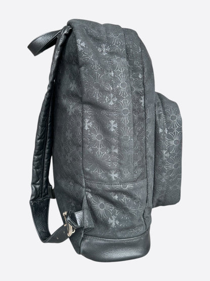 Chrome Hearts Black Cross Jacquard Backpack