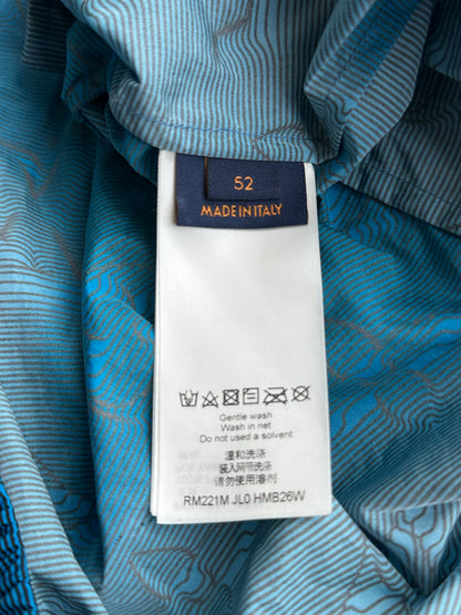 Louis Vuitton Blue 2054 Monogram Windbreaker