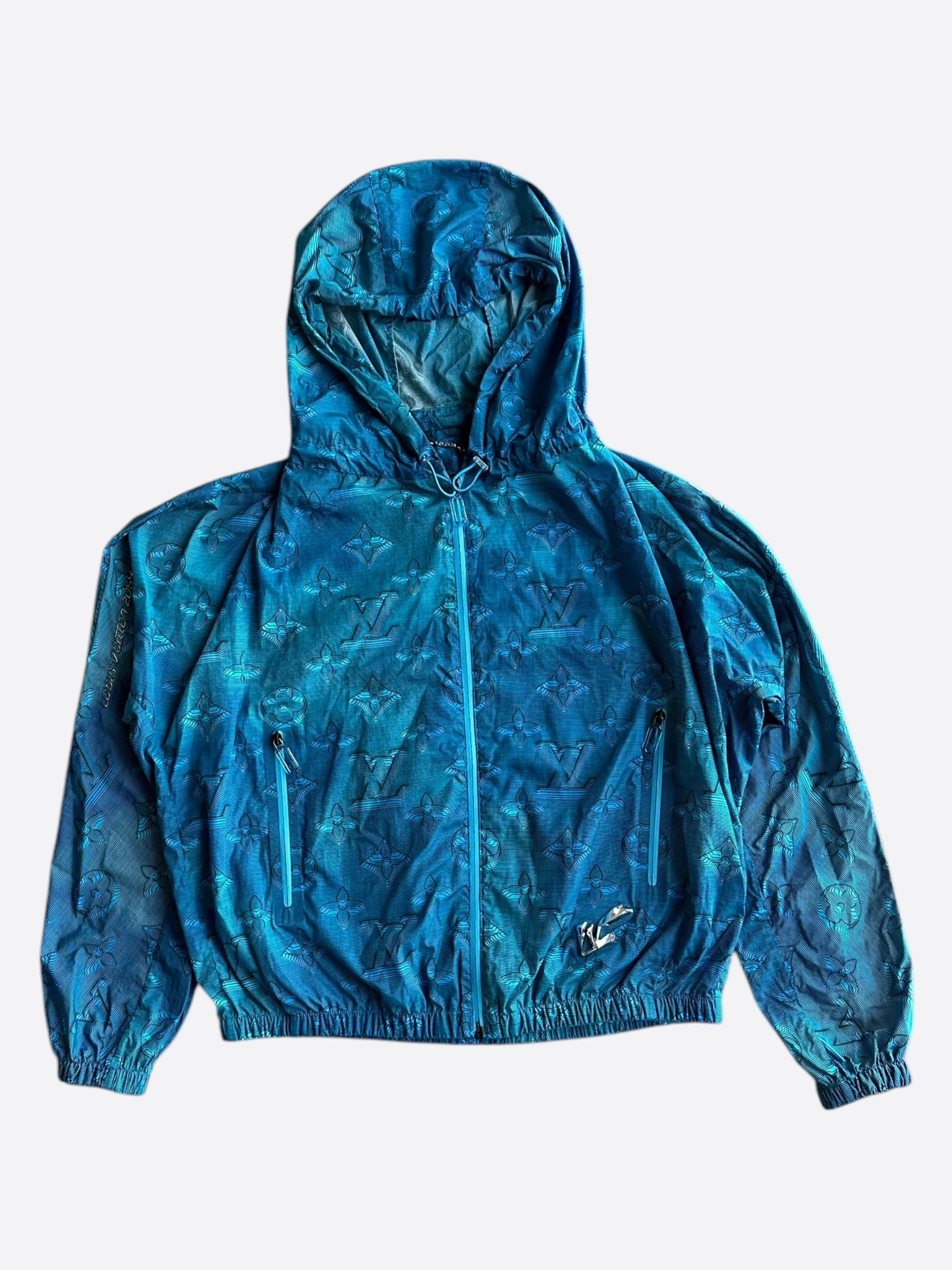 Louis Vuitton Blue 2054 Monogram Windbreaker