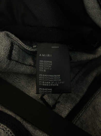 Amiri Storm Grey Stack Jeans