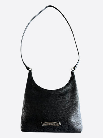 Chrome Hearts Black Dagger Leather Viv Bag