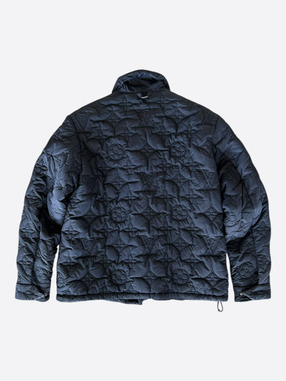 Louis Vuitton Navy Monogram Padded Jacket