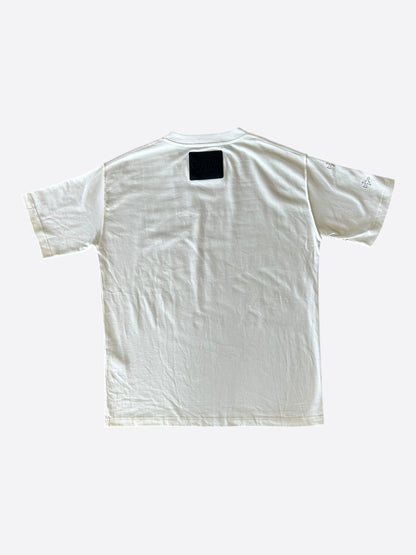 Louis Vuitton White & Black Planes Logo T-Shirt