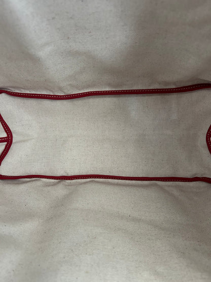 Goyard Red St. Louis Tote Bag