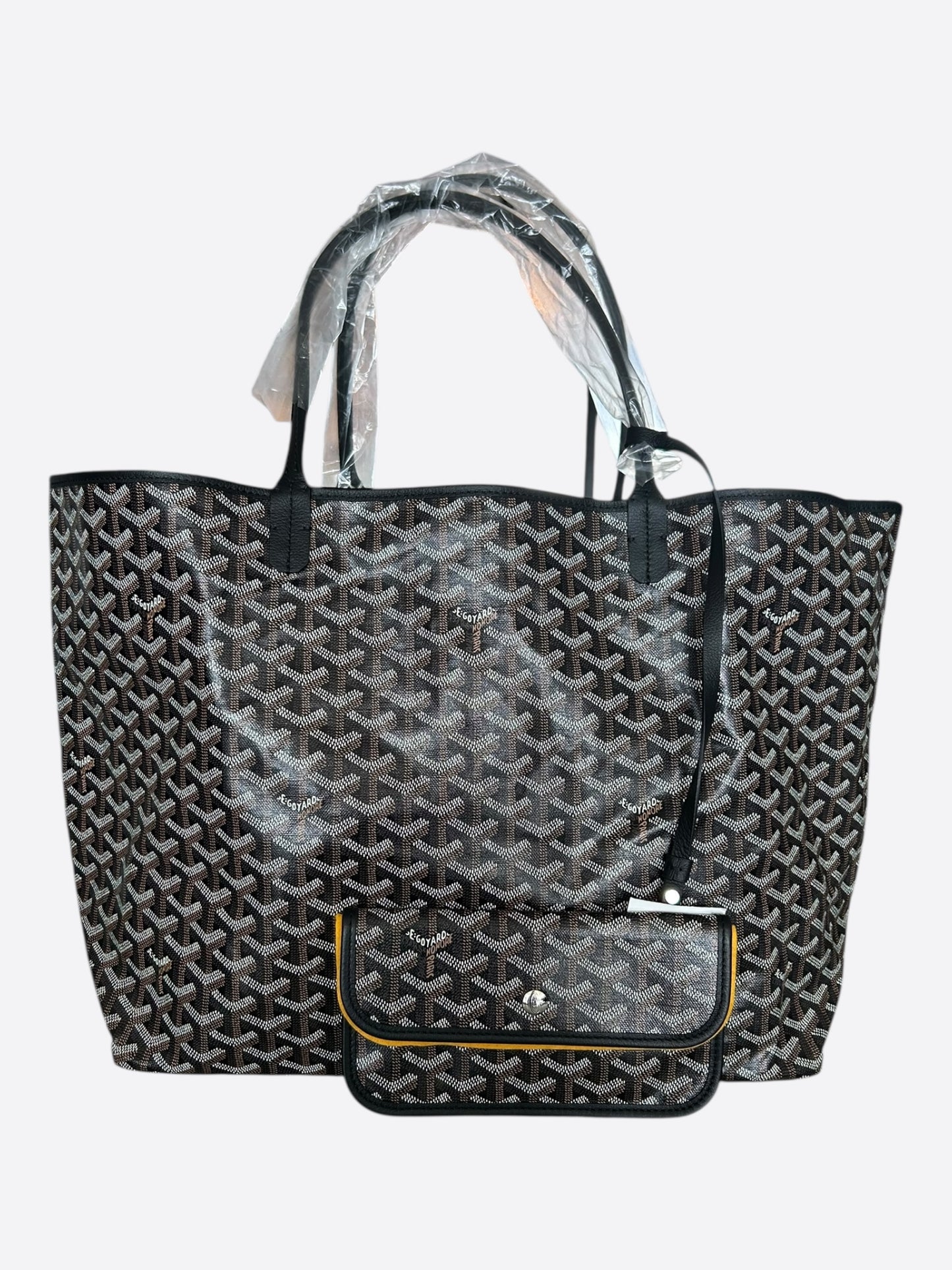 Goyard Black St. Louis Tote Bag GM