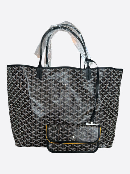 Goyard Black St. Louis Tote Bag GM