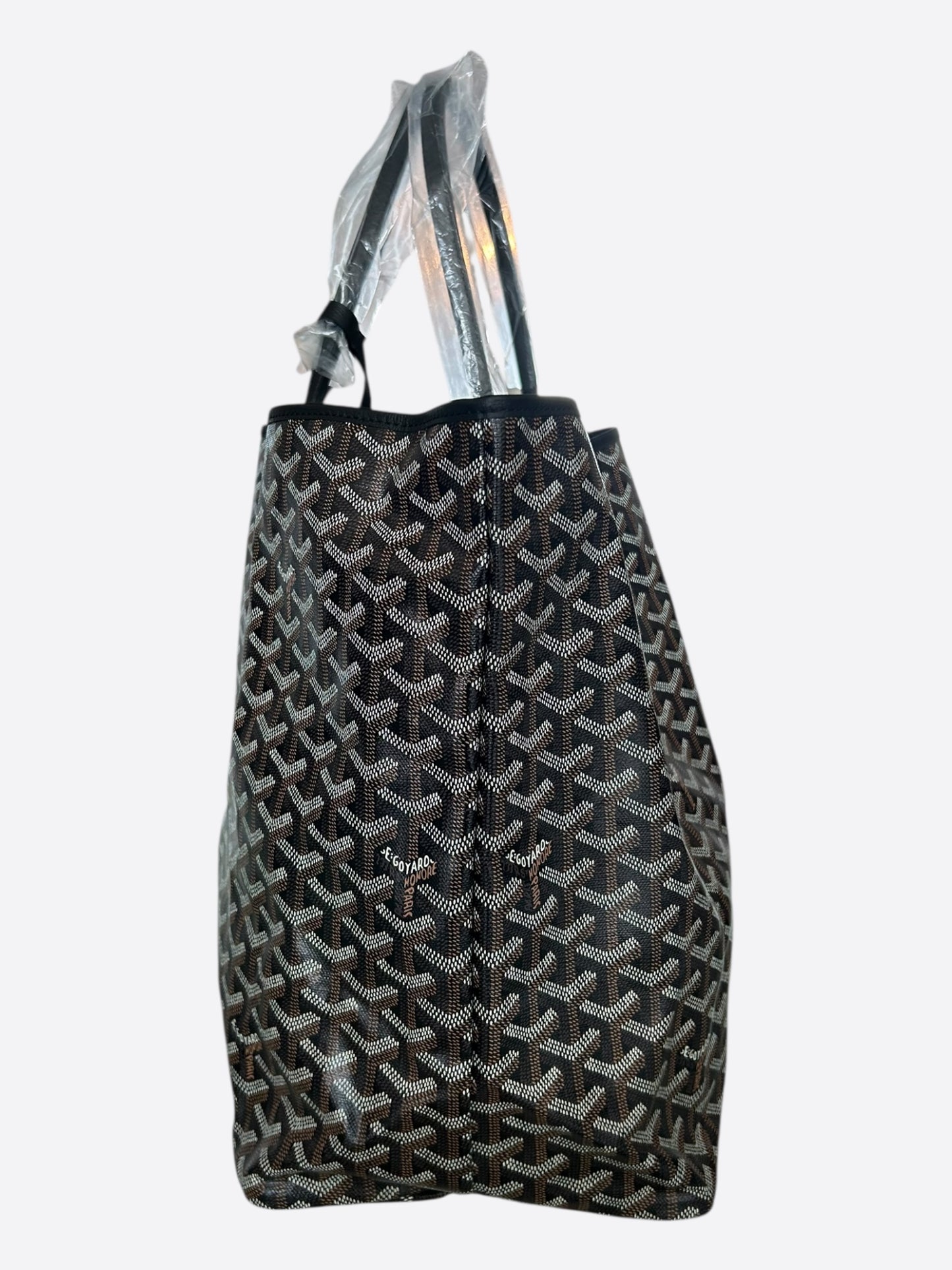 Goyard Black St. Louis Tote Bag GM
