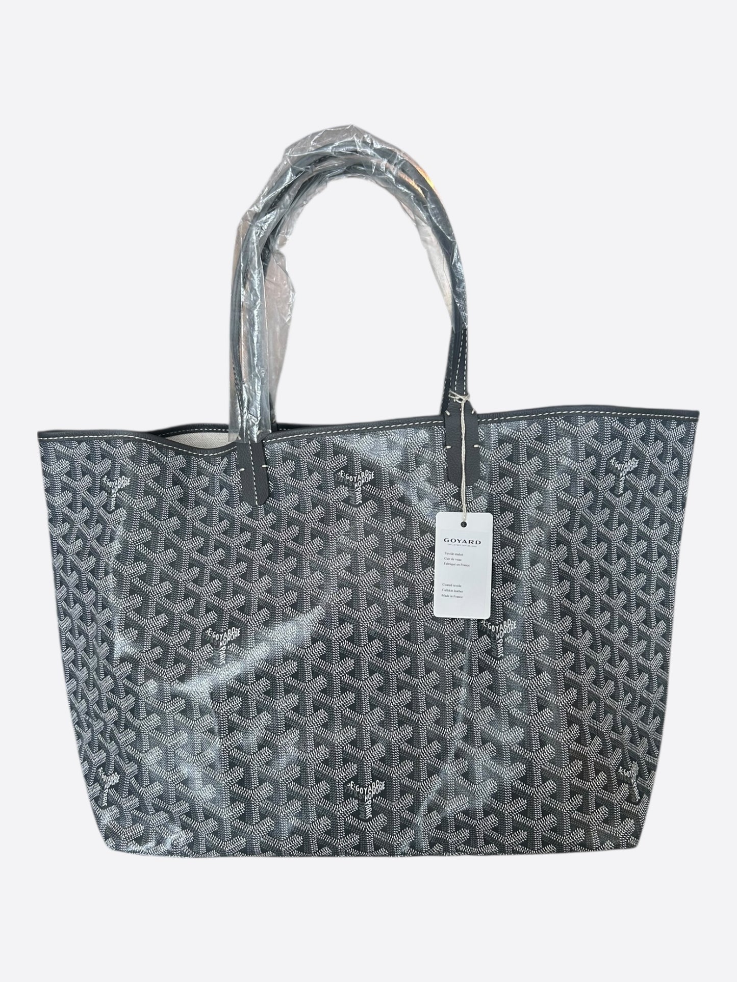 Goyard Grey St. Louis Tote Bag
