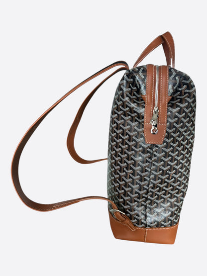 Goyard Black & Brown Cisalpin Backpack