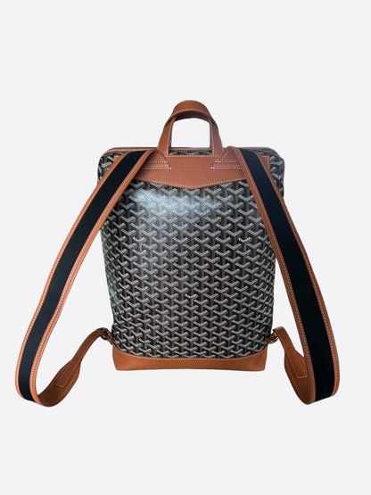 Goyard Black & Brown Cisalpin Backpack