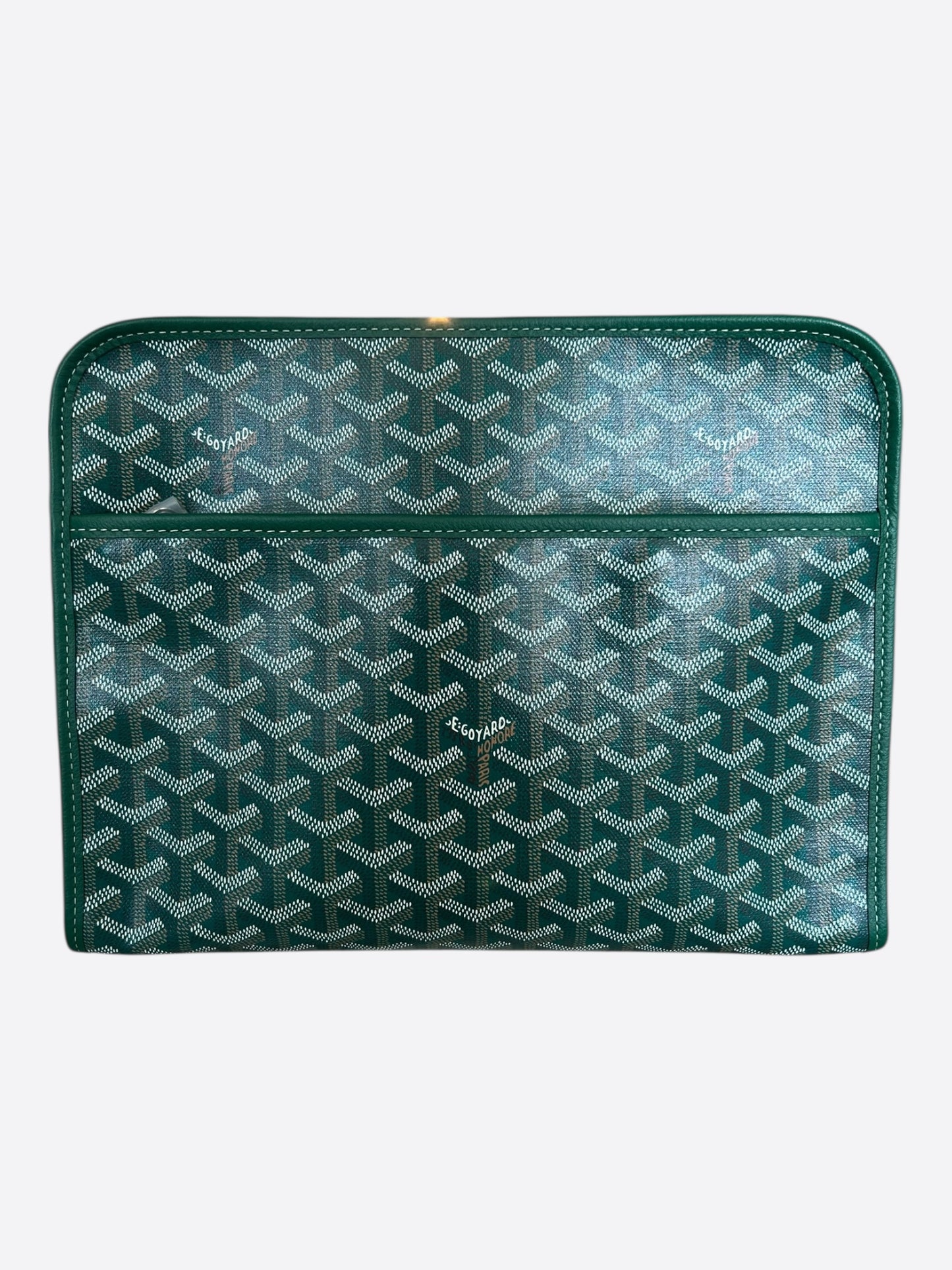 Goyard Green Jouvence GM Toiletry Bag