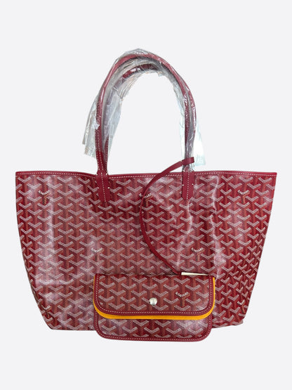 Goyard Red St. Louis Tote Bag