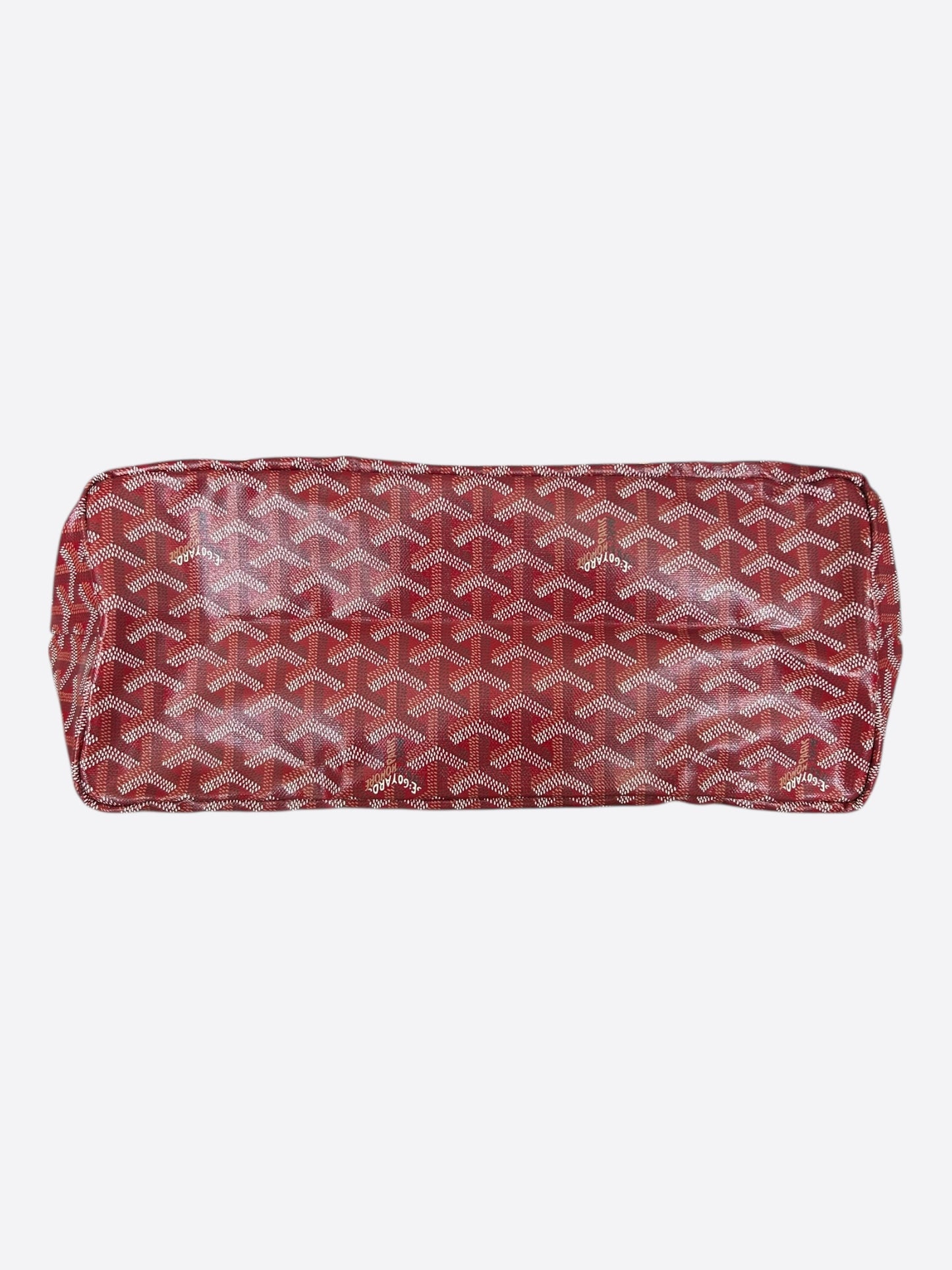 Goyard Red St. Louis Tote Bag