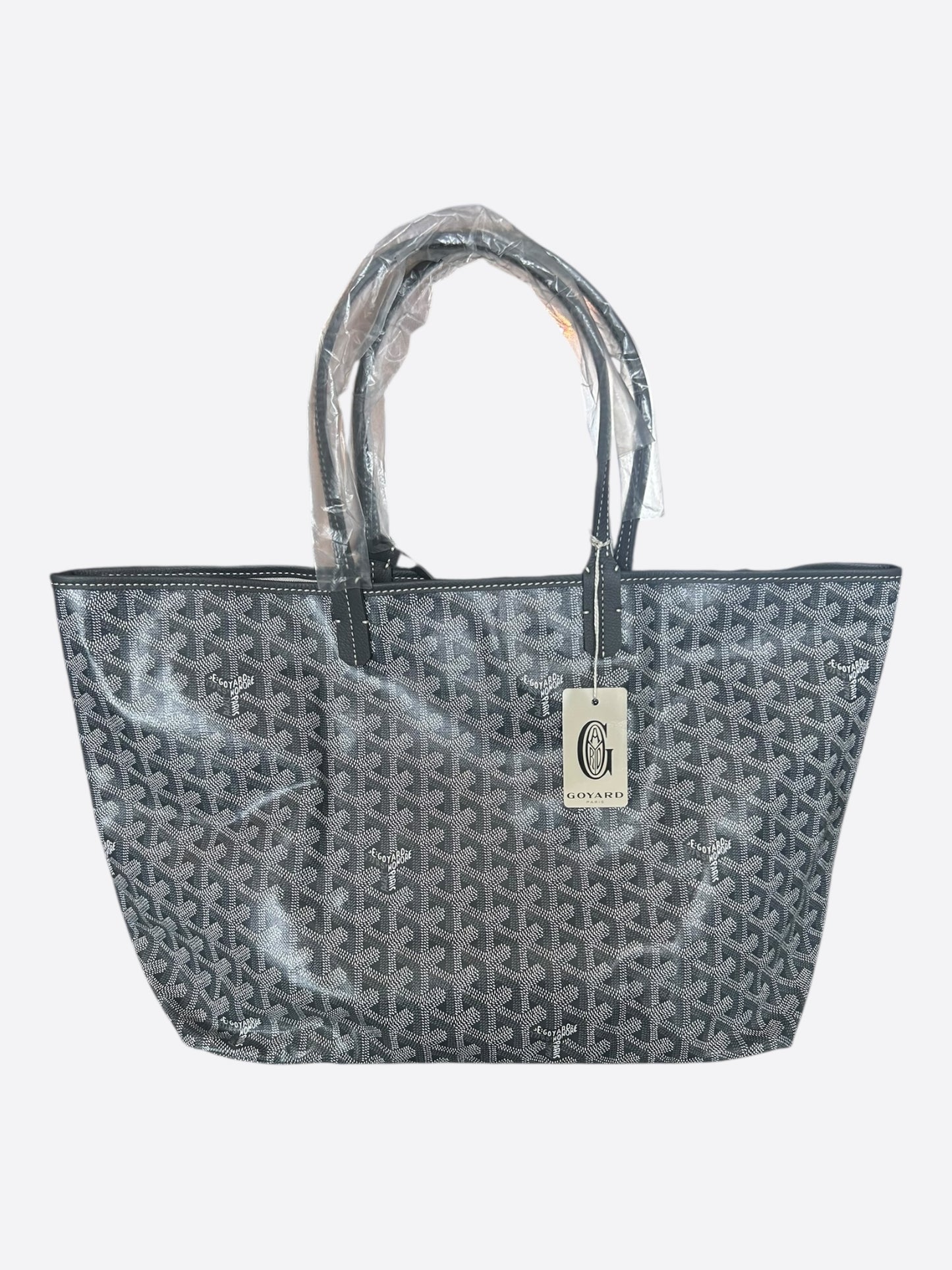 Goyard Grey St. Louis Tote Bag