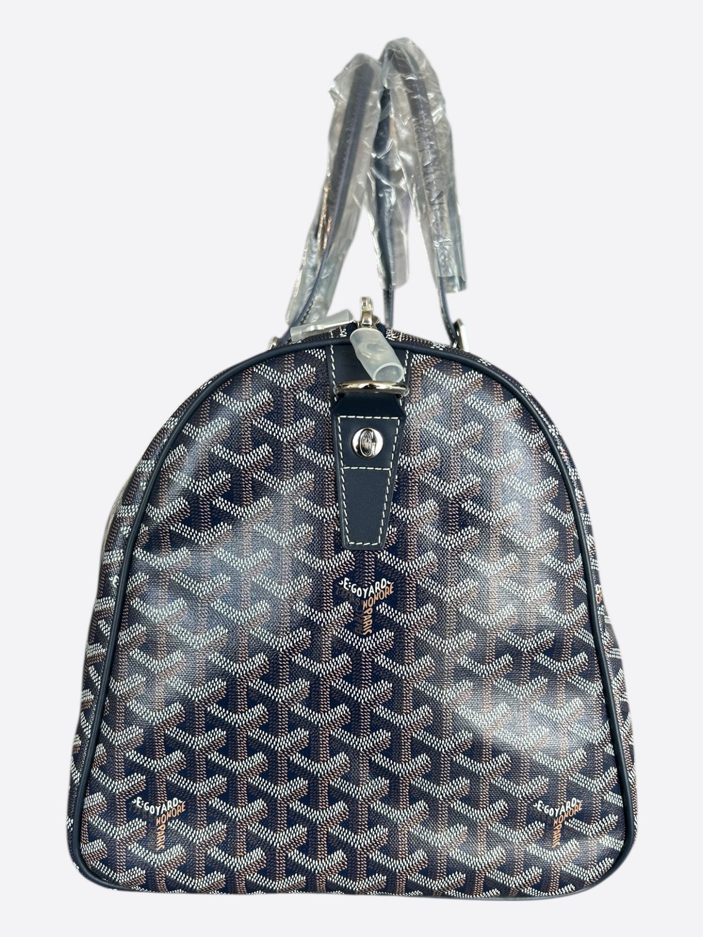 Goyard Navy Boston 50 Duffel Bag