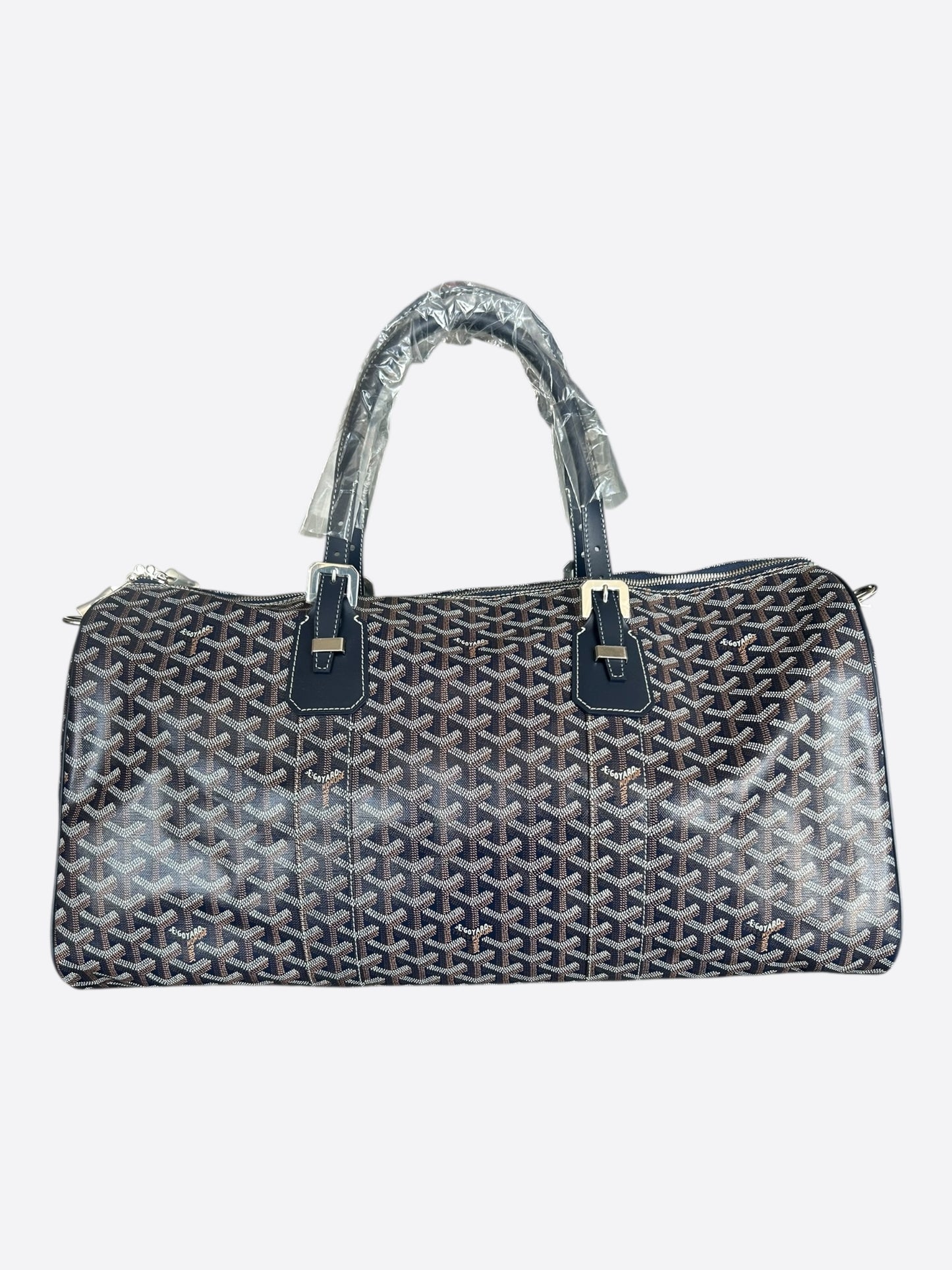 Goyard Navy Boston 50 Duffel Bag