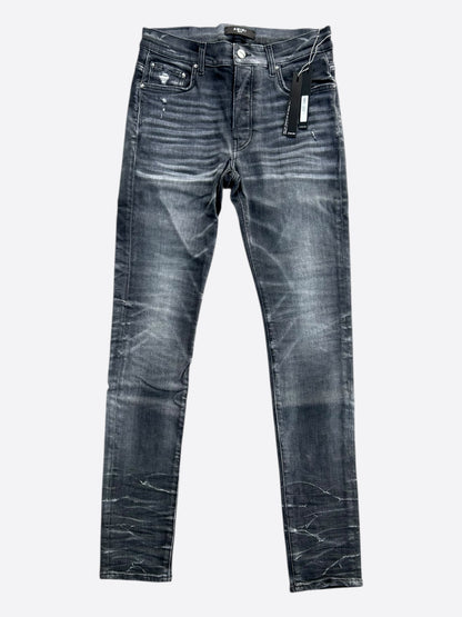 Amiri Storm Grey Stack Jeans
