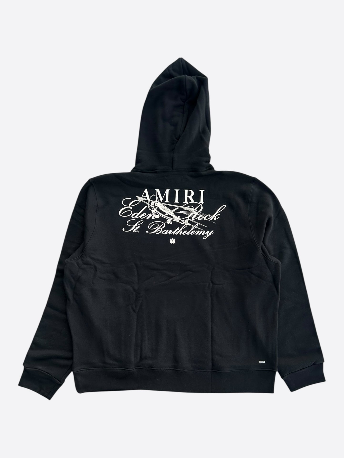 Amiri Eden Rock Black & White St. Barthelemy Hoodie