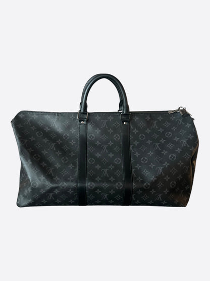 Louis Vuitton Monogram Eclipse Keepall 55