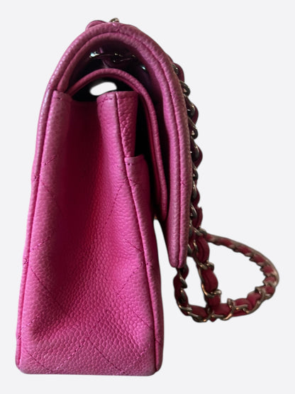 Chanel Pink Caviar Quilted Medium Flap Bag
