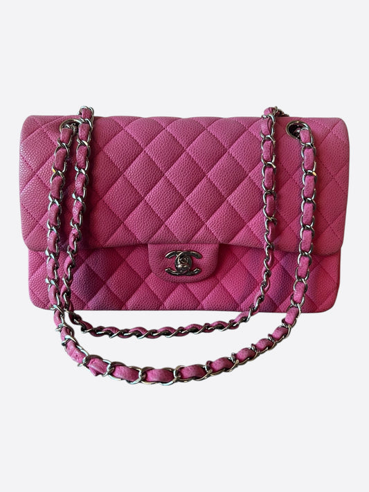 Chanel Pink Caviar Quilted Medium Flap Bag