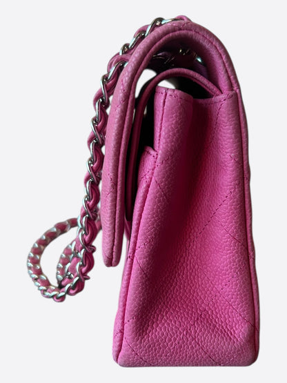 Chanel Pink Caviar Quilted Medium Flap Bag