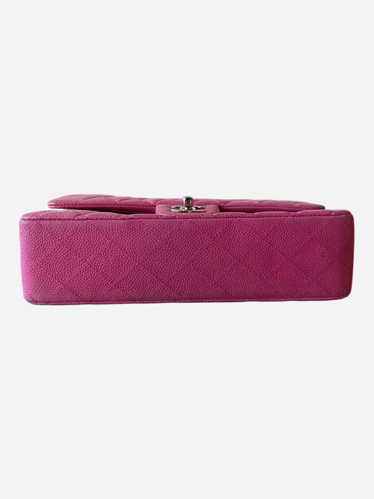 Chanel Pink Caviar Quilted Medium Flap Bag