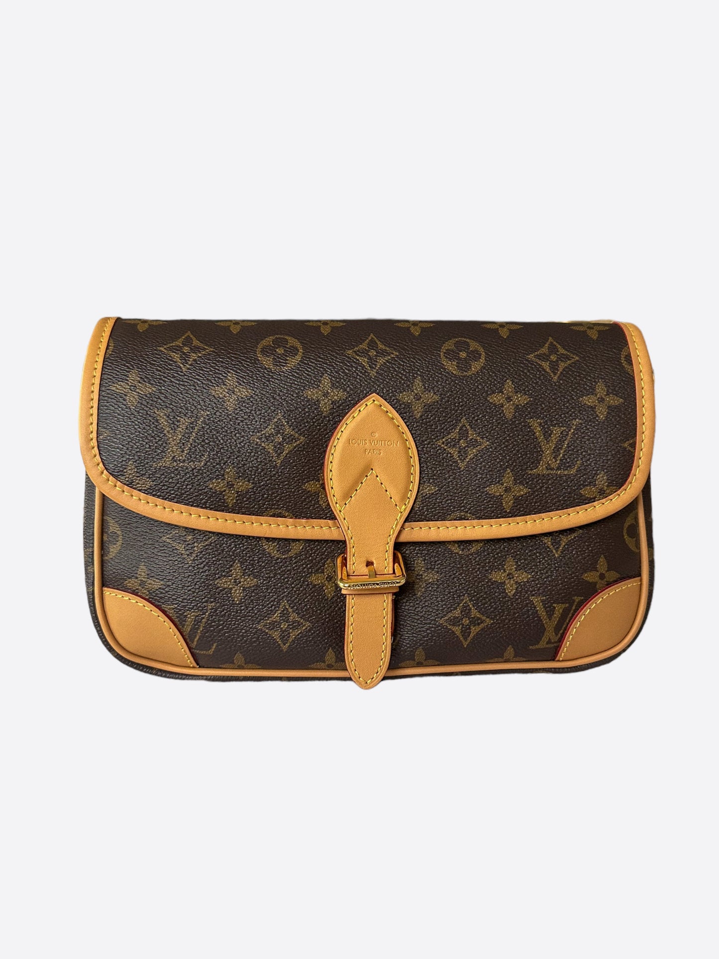 Louis Vuitton Brown Monogram Diane Shoulder Bag