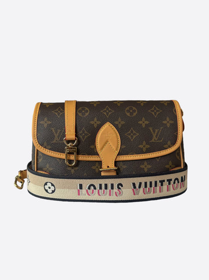 Louis Vuitton Brown Monogram Diane Shoulder Bag