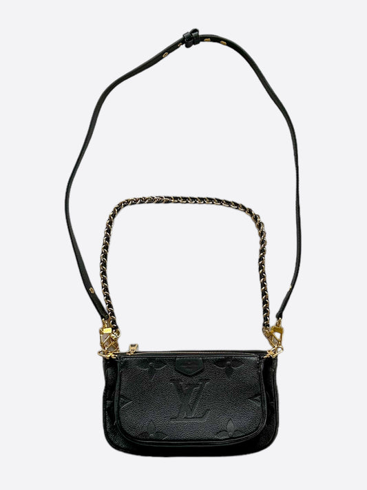 Louis Vuitton Black Monogram Empriente Multi Pochette