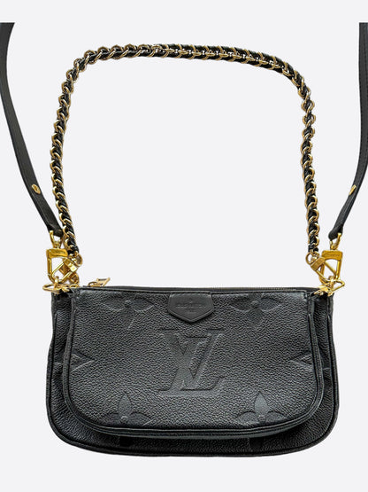 Louis Vuitton Black Monogram Empriente Multi Pochette