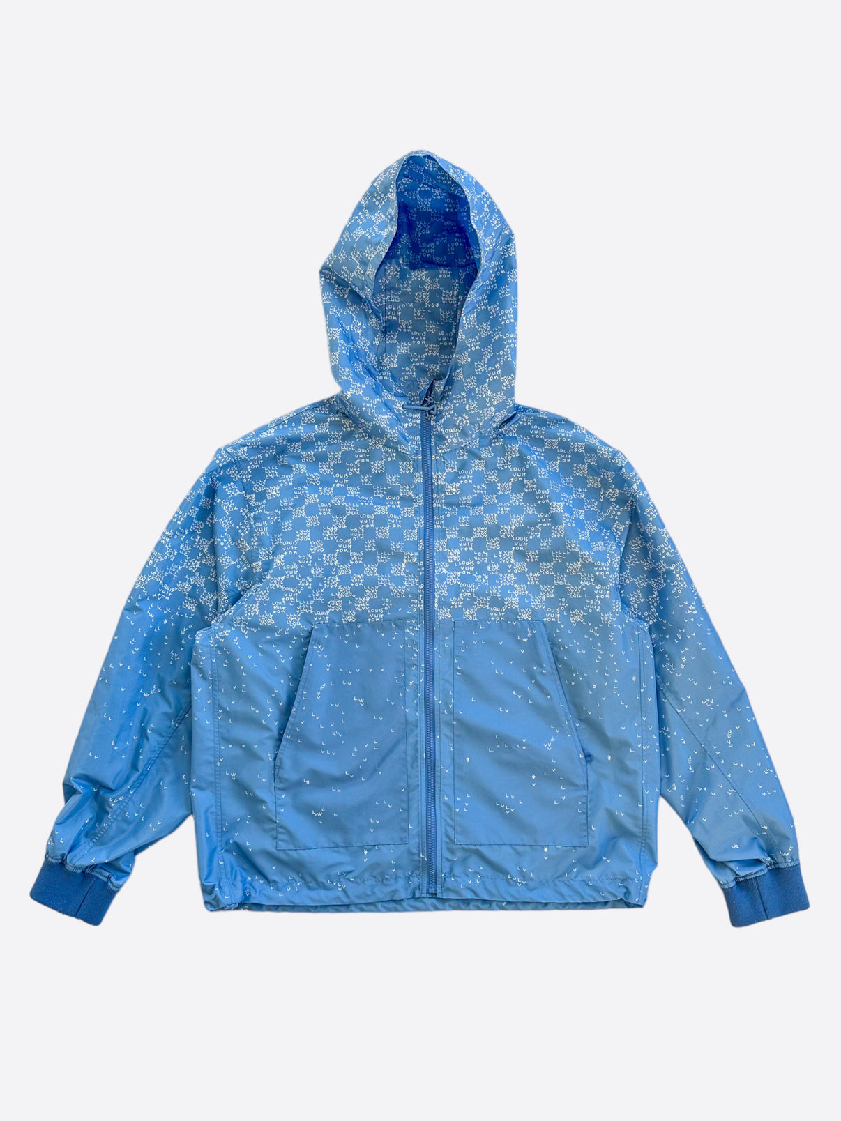 Louis Vuitton Blue LV Spread Damier Windbreaker – Savonches