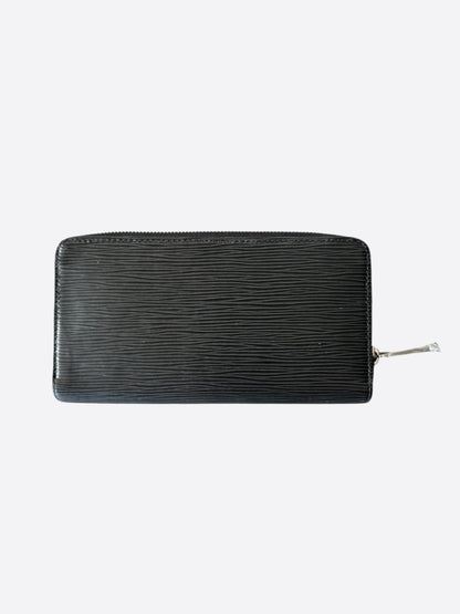 Louis Vuitton Black EPI Zippy Wallet