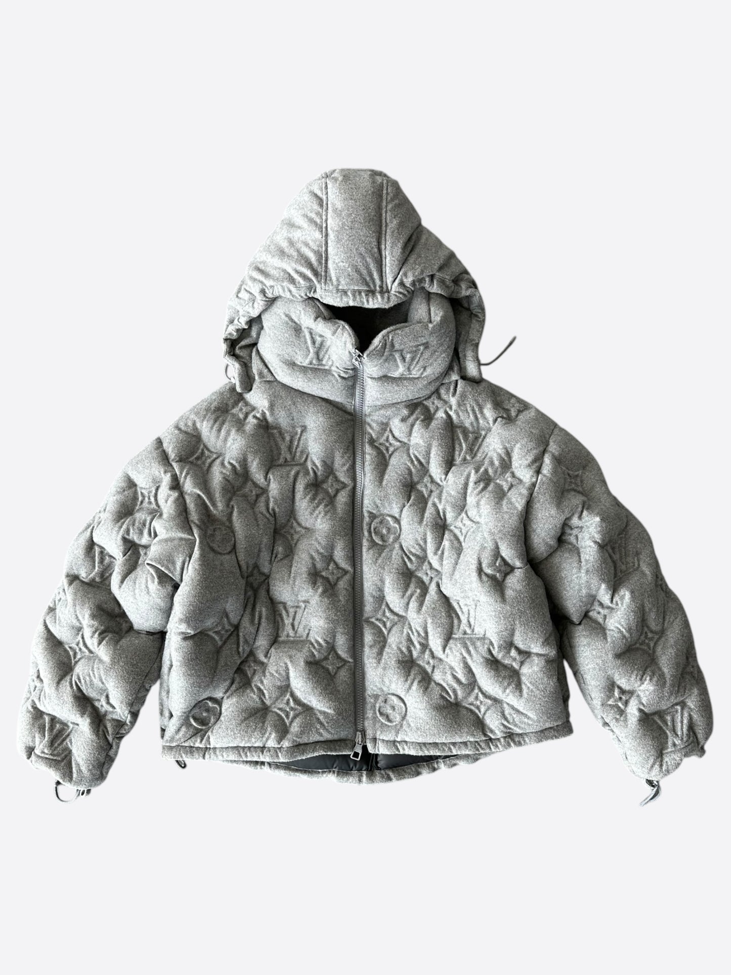 Louis Vuitton Grey Monogram Boyhood Puffer Jacket