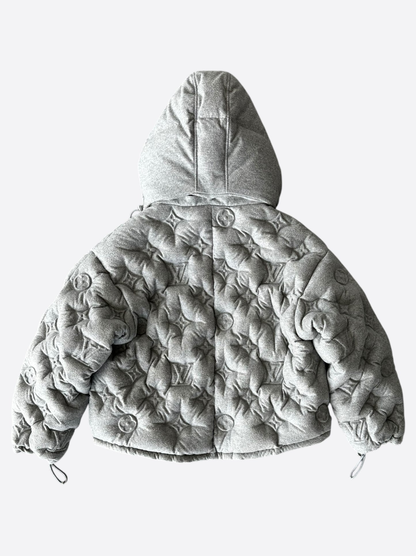 Louis Vuitton Grey Monogram Boyhood Puffer Jacket