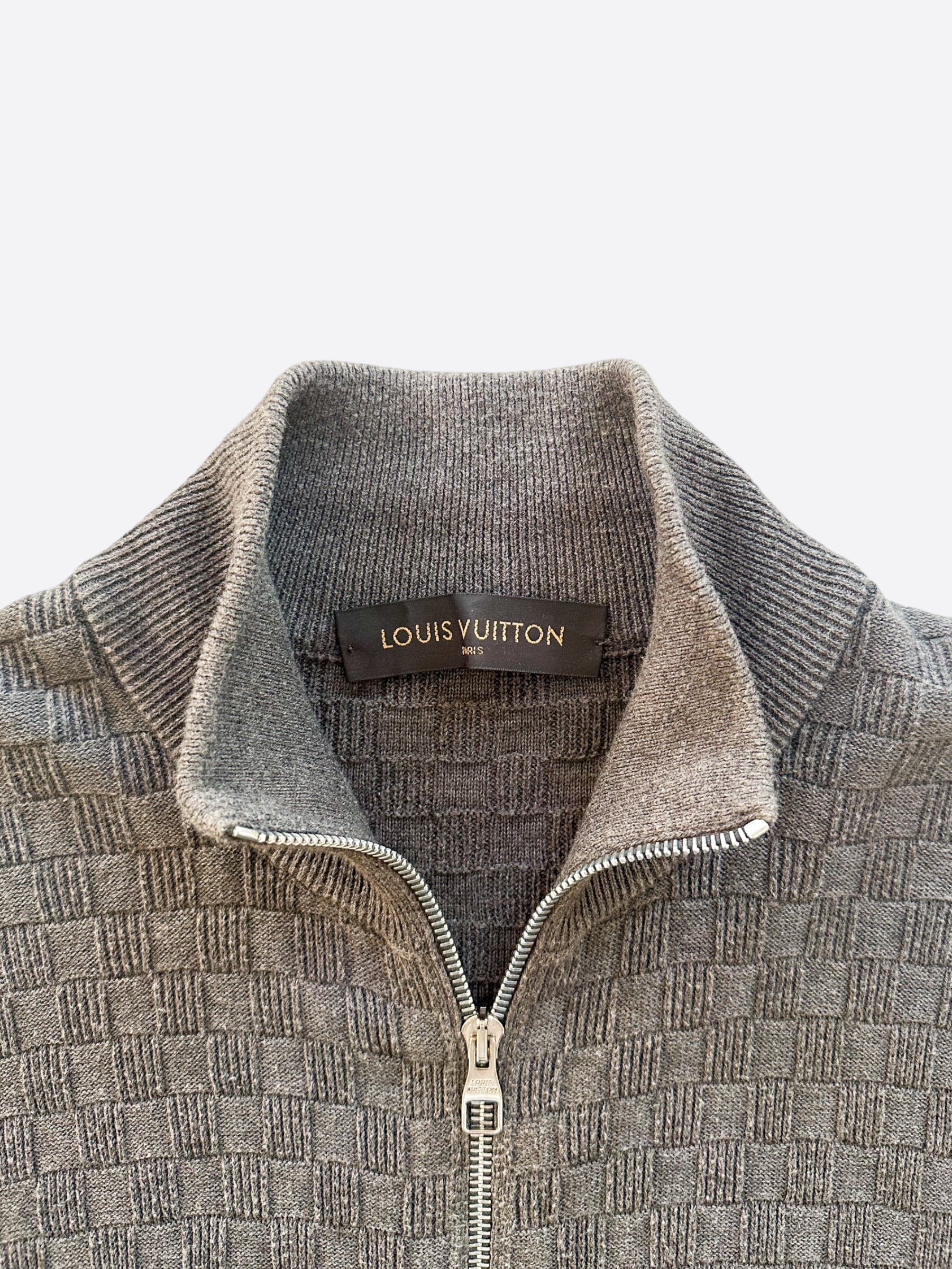 Louis vuitton grey discount sweater