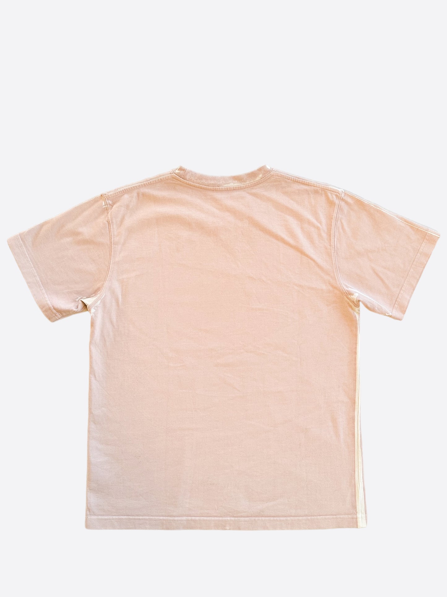 Dior Stussy Pink & White Logo T-Shirt