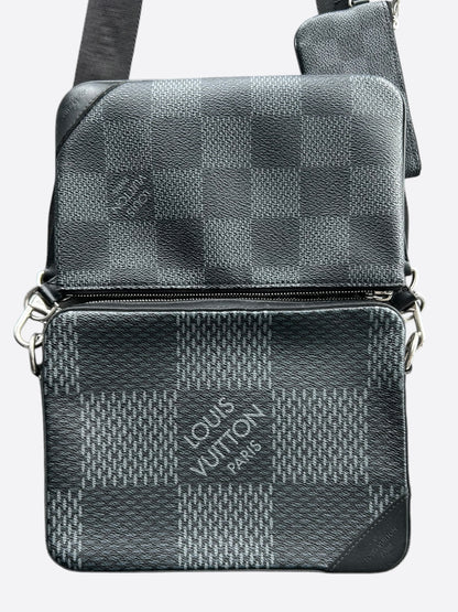 Louis Vuitton Damier Graphite 3D Trio Messenger Bag