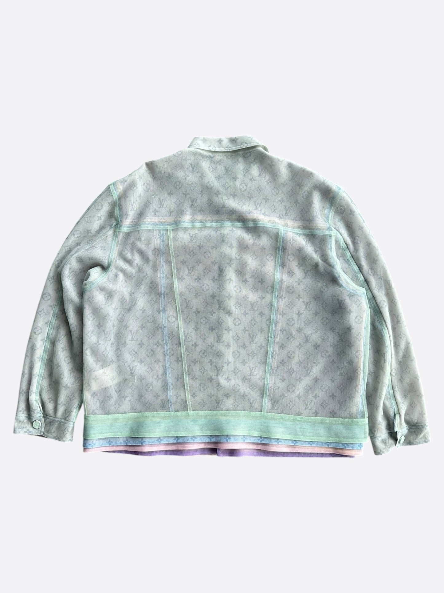 Louis Vuitton Multicolor Mesh Tulle Jacket