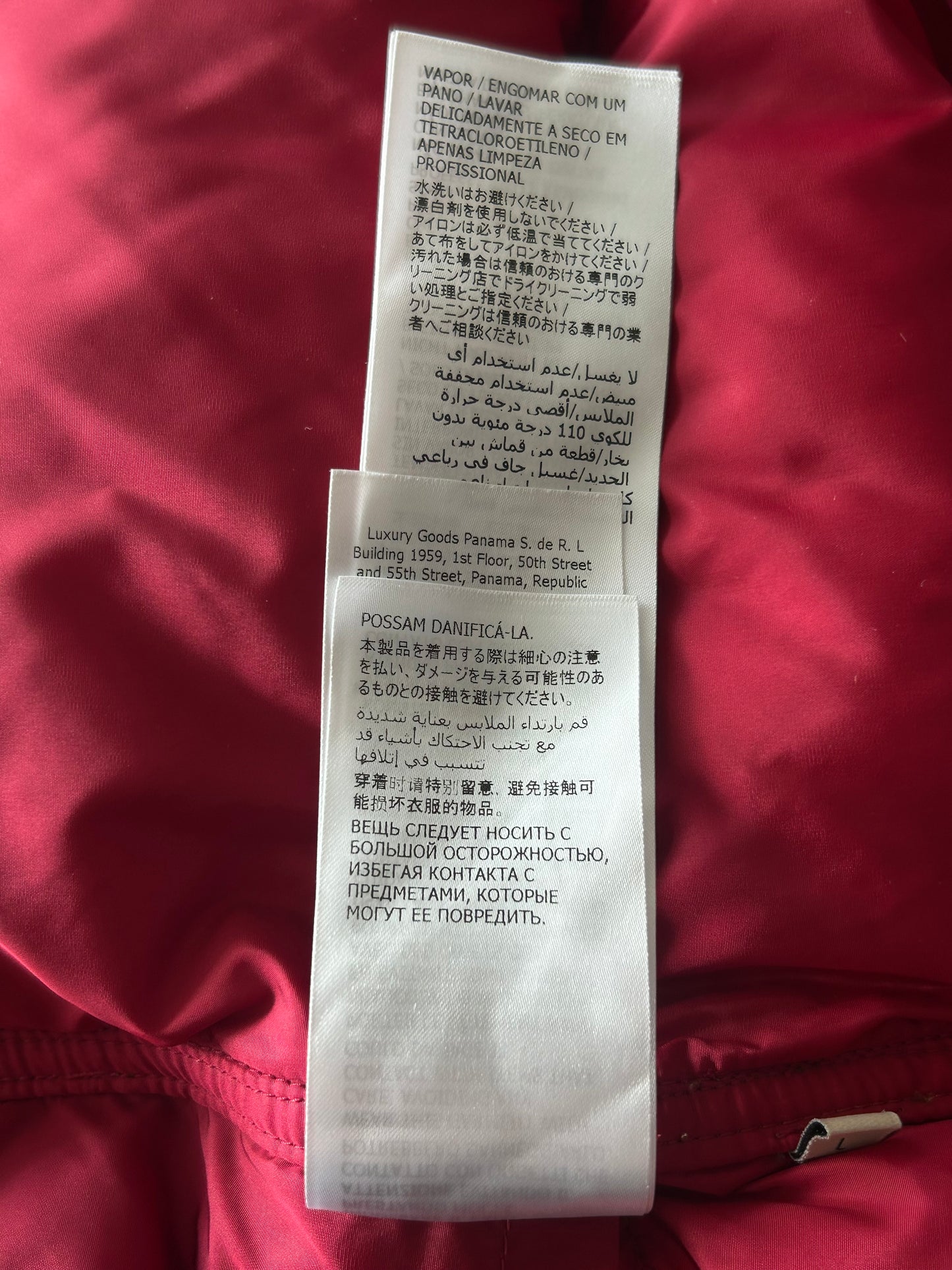 Gucci The North Face Beige GG Monogram Puffer Jacket