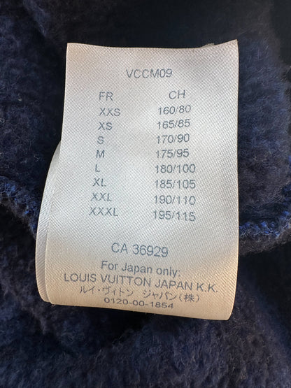 Louis Vuitton Blue Monogram Jacquard Sweater