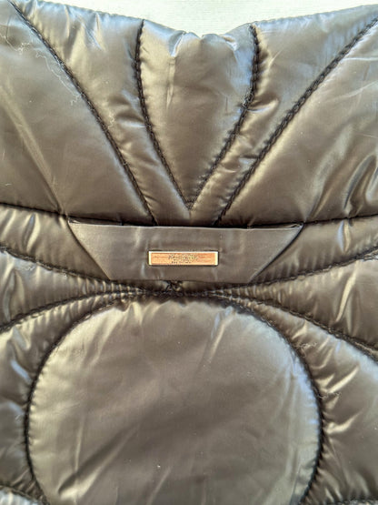 Louis Vuitton Black Flower Monogram Puffer Vest