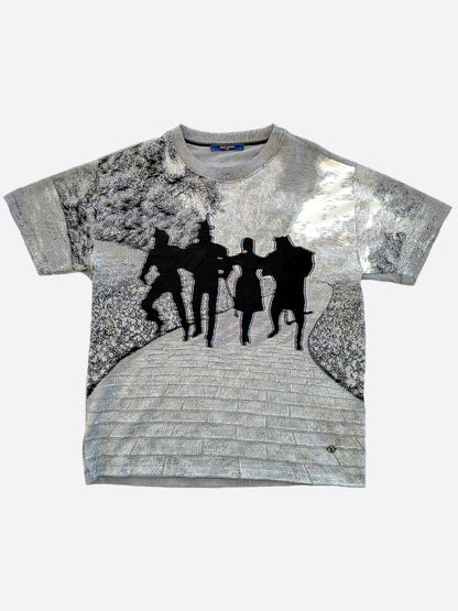 Louis Vuitton Grey Oz Brick Road T-Shirt