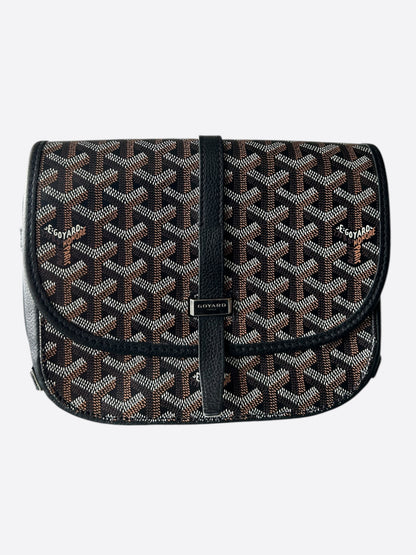 Goyard Black Belvedere Messenger Bag