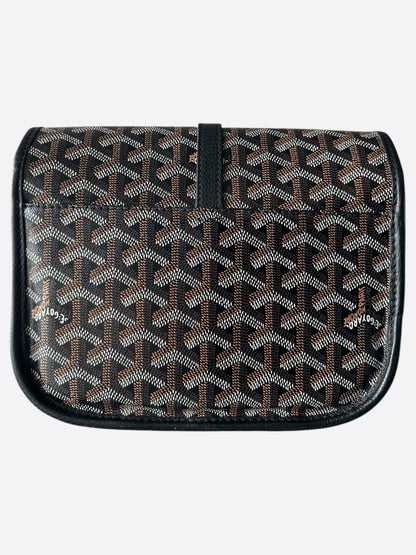 Goyard Black Belvedere Messenger Bag