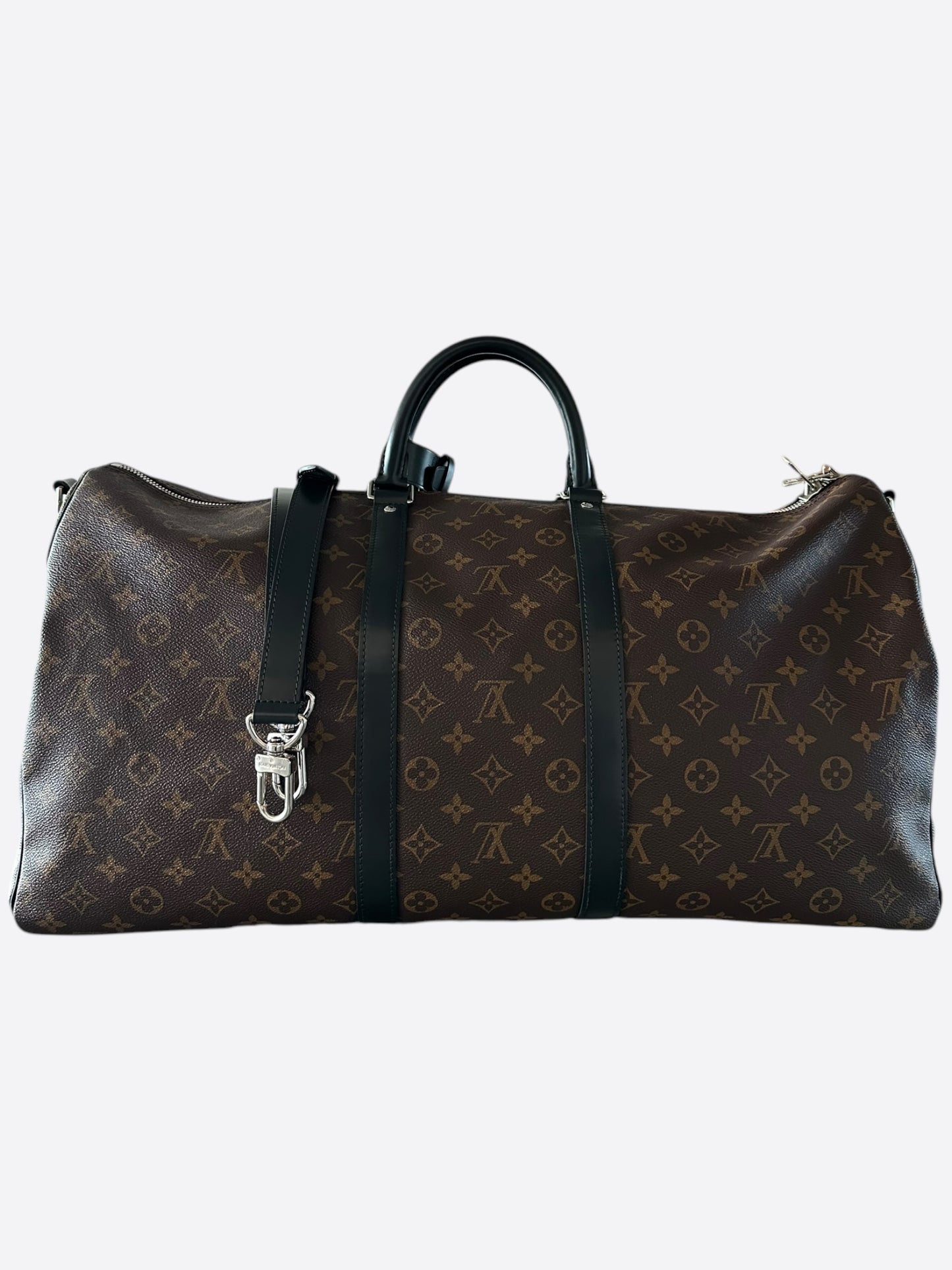 Louis Vuitton Brown Monogram Keepall 55